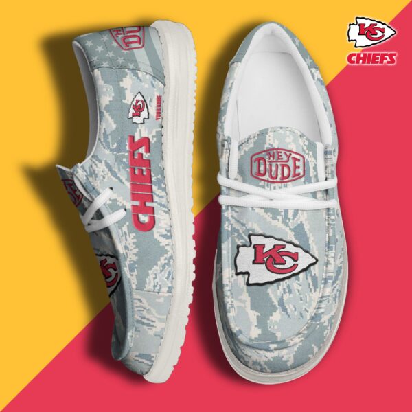 Tubopro Kansas City Chiefs Personalized Hey Dude Shoes For Men And Women