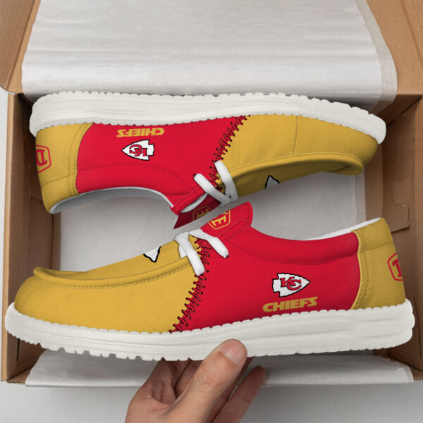 Tubopro Kansas City Chiefs Personalized Hey Dude Shoes For Men And Women - Image 2