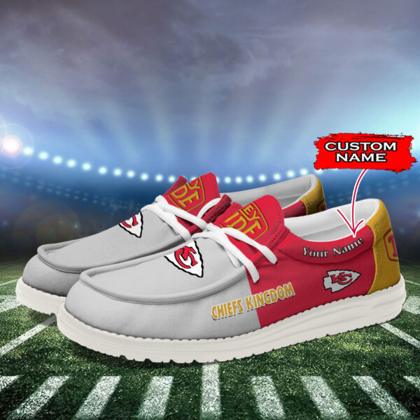 Tubopro Kansas City Chiefs Personalized Hey Dude Shoes For Men And Women - Image 3