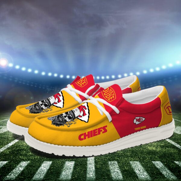 Tubopro Kansas City Chiefs Personalized Hey Dude Shoes For Men And Women - Image 2