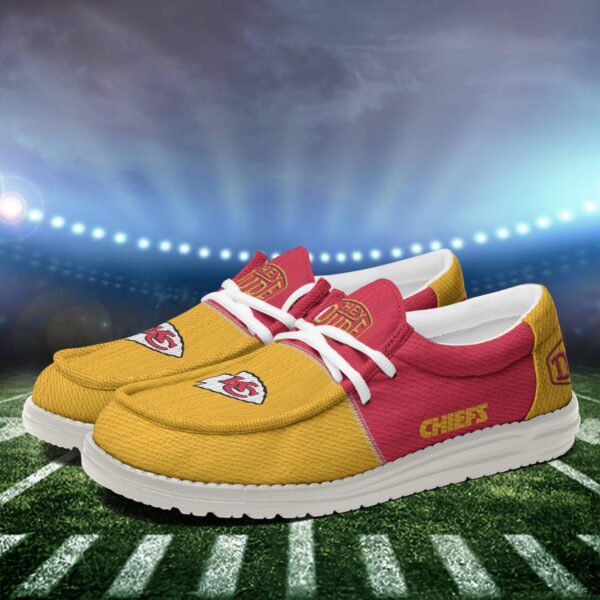Tubopro Kansas City Chiefs Personalized Hey Dude Shoes For Men And Women - Image 3