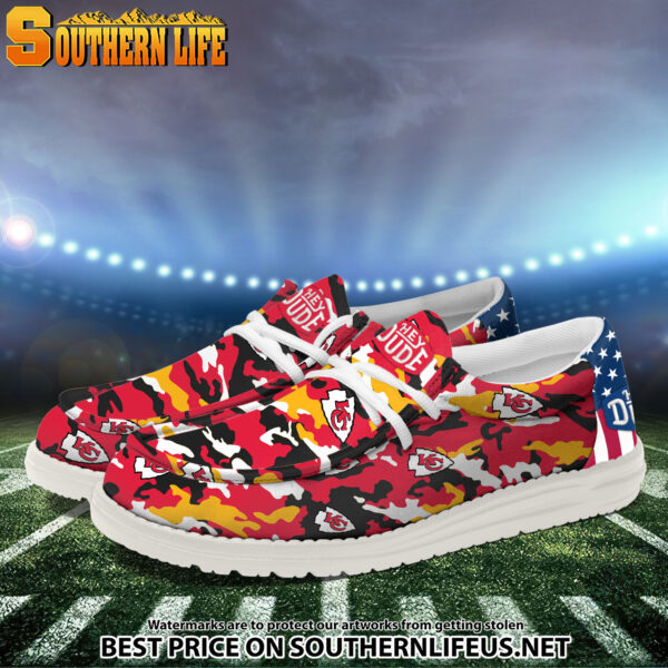 Tubopro Kansas City Chiefs Personalized Hey Dude Shoes For Men And Women - Image 2