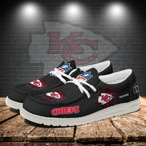 Tubopro Kansas City Chiefs Personalized Hey Dude Shoes For Men And Women - Image 3