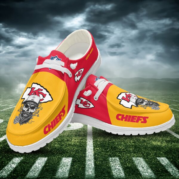 Tubopro Kansas City Chiefs Personalized Hey Dude Shoes For Men And Women