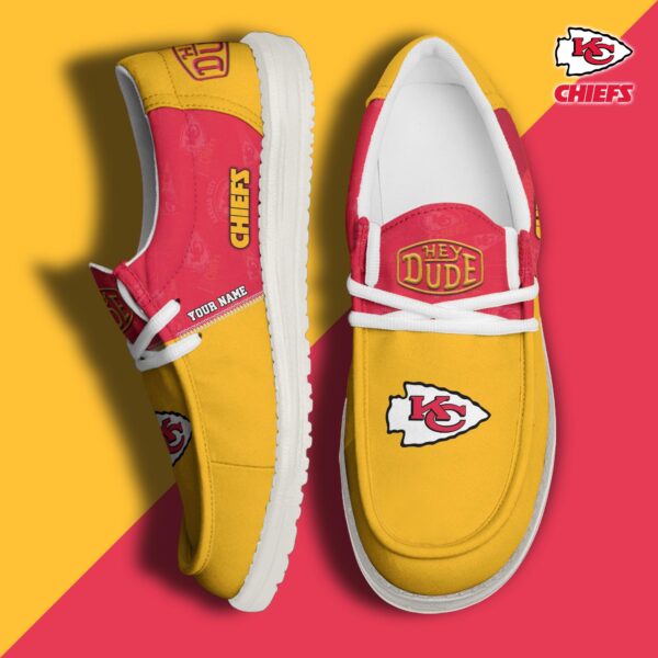 Tubopro Kansas City Chiefs Personalized Hey Dude Shoes For Men And Women