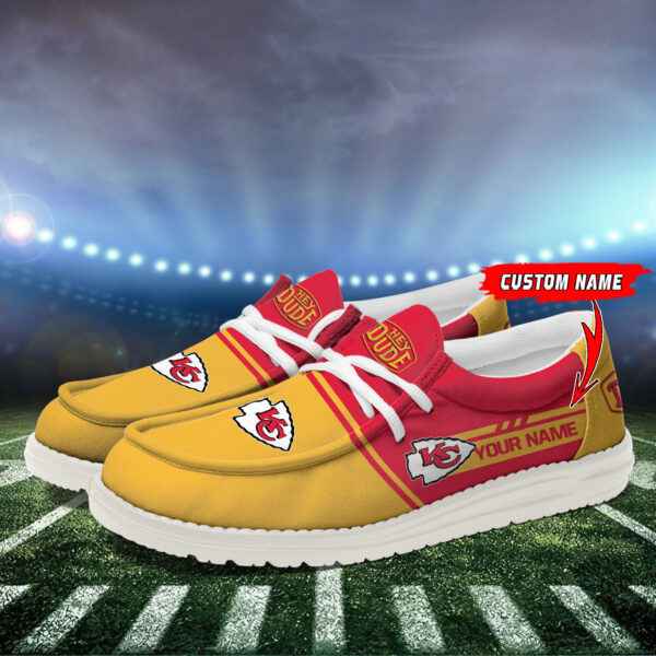 Tubopro Kansas City Chiefs Personalized Hey Dude Shoes For Men And Women - Image 3