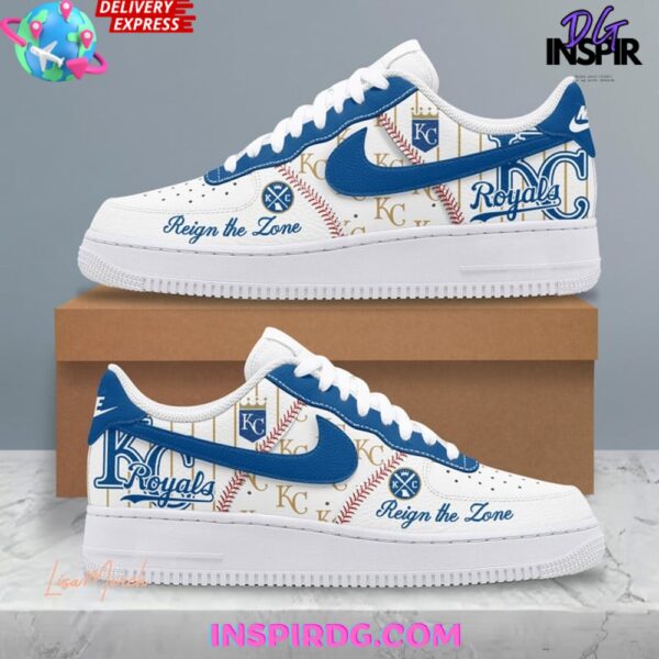 Tubopro Kansas City Royals Air Low-Top Sneakers Shoes For Men And Women - Image 2