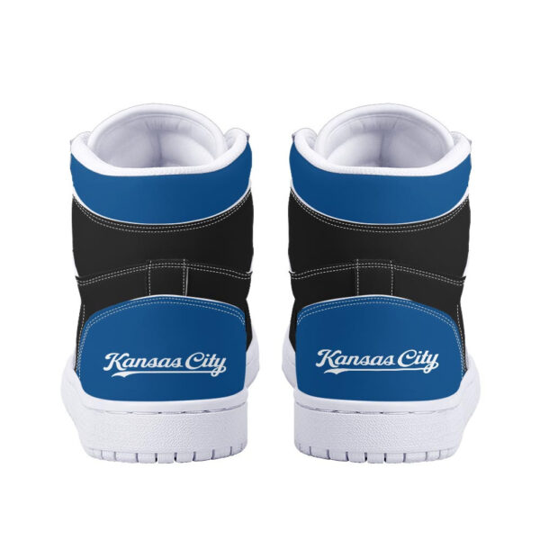 Tubopro Kansas City Royals AJ1 High Sneakers Shoes For Men And Women - Image 4