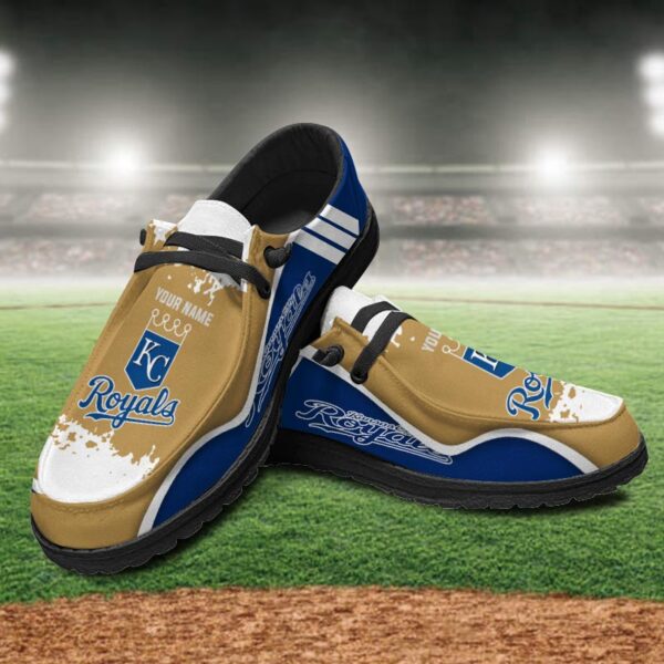 Tubopro Kansas City Royals Hey Dude Shoes For Men And Women - Image 2