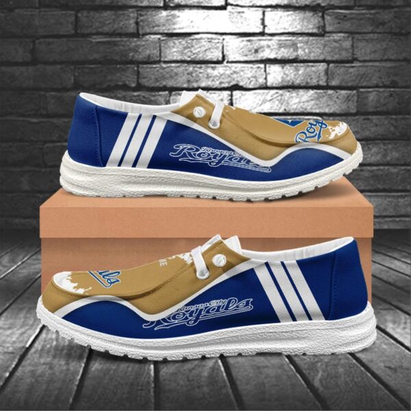 Tubopro Kansas City Royals Hey Dude Shoes For Men And Women - Image 5