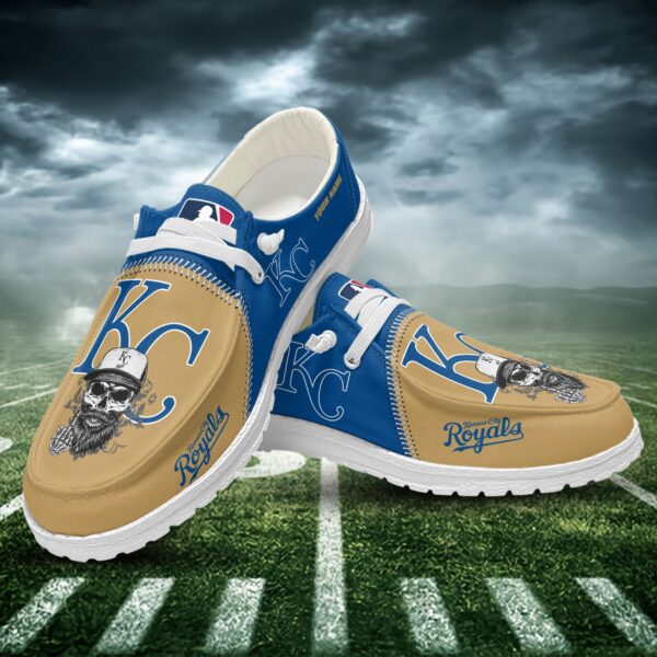 Tubopro Kansas City Royals Personalized Hey Dude Shoes For Men And Women