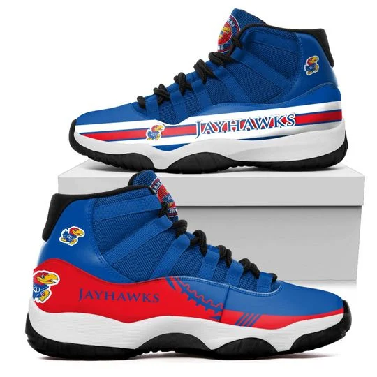 Tubopro Kansas Jayhawks AJ13 Sneakers Shoes For Men And Women