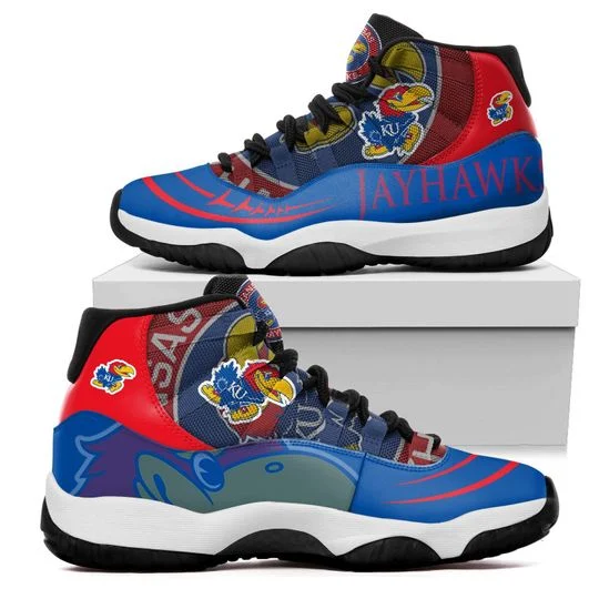 Tubopro Kansas Jayhawks AJ13 Sneakers Shoes For Men And Women