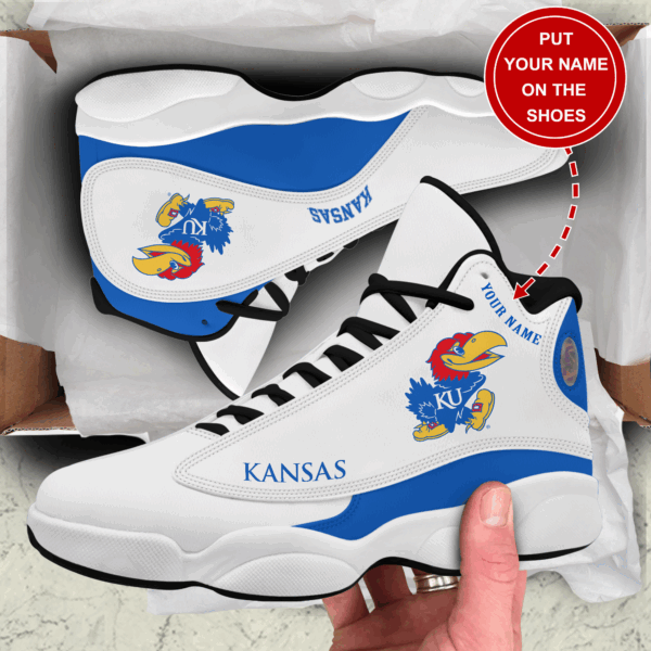 Tubopro Kansas Jayhawks AJ13 Sneakers Shoes For Men And Women