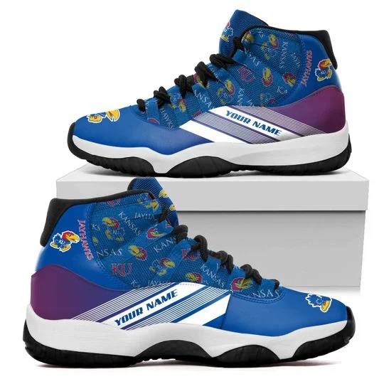 Tubopro Kansas Jayhawks AJ13 Sneakers Shoes For Men And Women