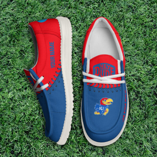 Tubopro Kansas Jayhawks Hey Dude Shoes For Men And Women