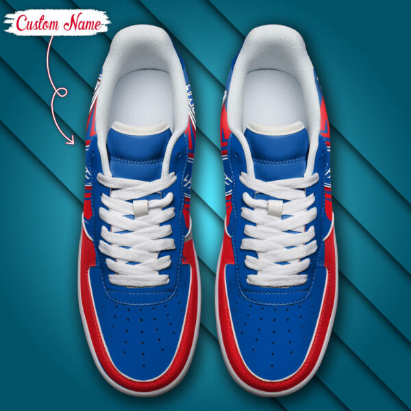 Tubopro Kansas Jayhawks NCAA Air Low-Top Sneakers Shoes For Men And Women - Image 5