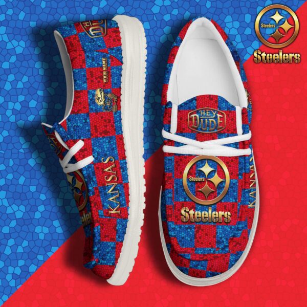 Tubopro Kansas Jayhawks Personalized Hey Dude Shoes For Men And Women