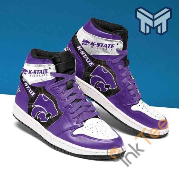 Tubopro Kansas State Wildcats AJ1 High Sneakers Shoes For Men And Women