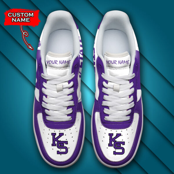 Tubopro Kansas State Wildcats NCAA Air Low-Top Sneakers Shoes For Men And Women - Image 4