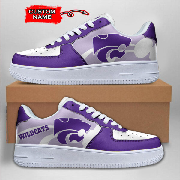 Tubopro Kansas State Wildcats NCAA Air Low-Top Sneakers Shoes For Men And Women