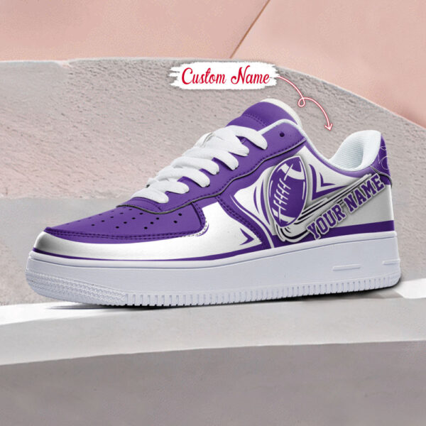 Tubopro Kansas State Wildcats NCAA Air Low-Top Sneakers Shoes For Men And Women - Image 3