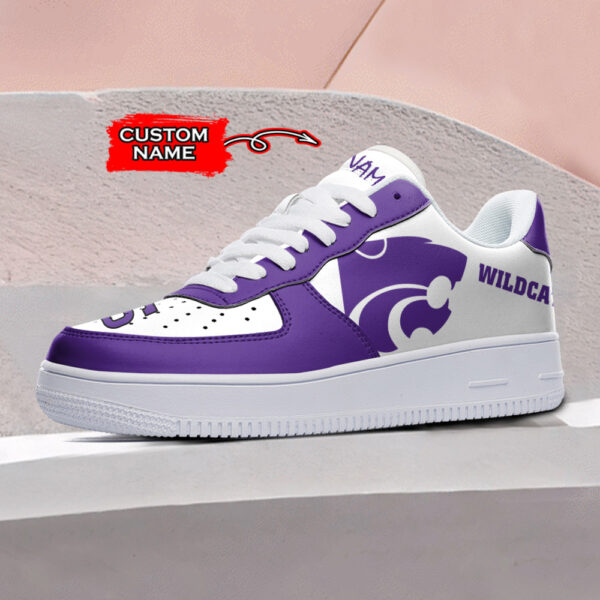 Tubopro Kansas State Wildcats NCAA Air Low-Top Sneakers Shoes For Men And Women - Image 2