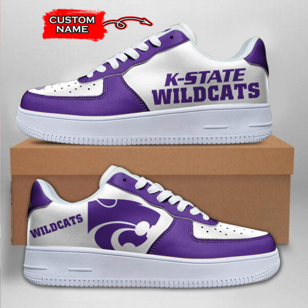 Tubopro Kansas State Wildcats NCAA Air Low-Top Sneakers Shoes For Men And Women