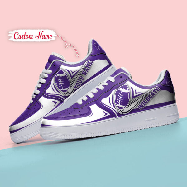 Tubopro Kansas State Wildcats NCAA Air Low-Top Sneakers Shoes For Men And Women - Image 4