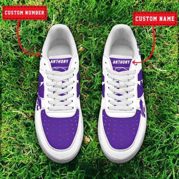 Tubopro Kansas State Wildcats NCAA Air Low-Top Sneakers Shoes For Men And Women - Image 2
