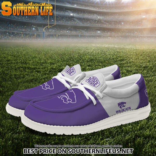 Tubopro Kansas State Wildcats Personalized Hey Dude Shoes For Men And Women - Image 2