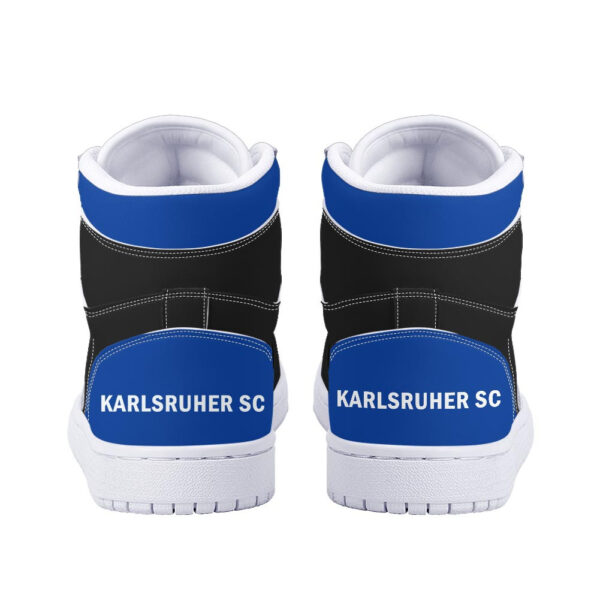 Tubopro Karlsruher SC AJ1 High Sneakers Shoes For Men And Women - Image 4