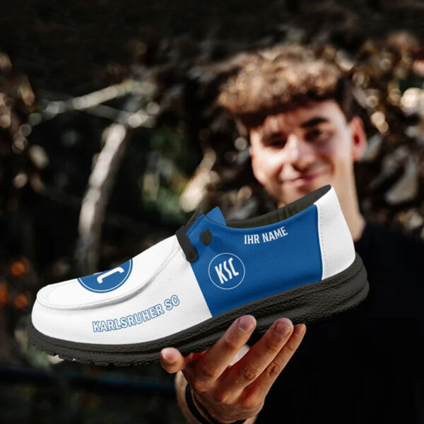 Tubopro Karlsruher SC Personalized Hey Dude Shoes For Men And Women - Image 4