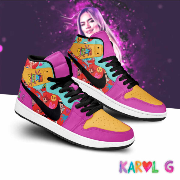 Tubopro Karol G AJ1 High Sneakers Shoes For Men And Women