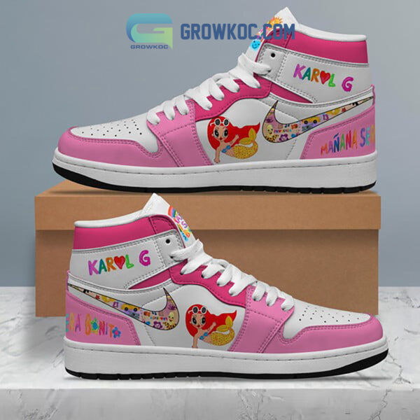 Tubopro Karol G AJ1 High Sneakers Shoes For Men And Women