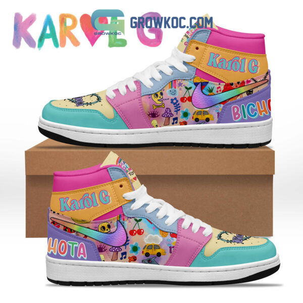 Tubopro Karol G AJ1 High Sneakers Shoes For Men And Women