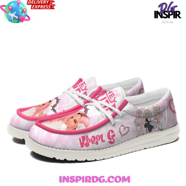 Tubopro Karol G Personalized Hey Dude Shoes For Men And Women - Image 4