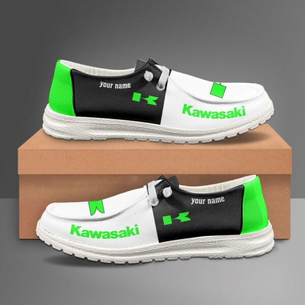 Tubopro Kawasaki Personalized Hey Dude Shoes For Men And Women - Image 2