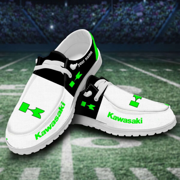 Tubopro Kawasaki Personalized Hey Dude Shoes For Men And Women