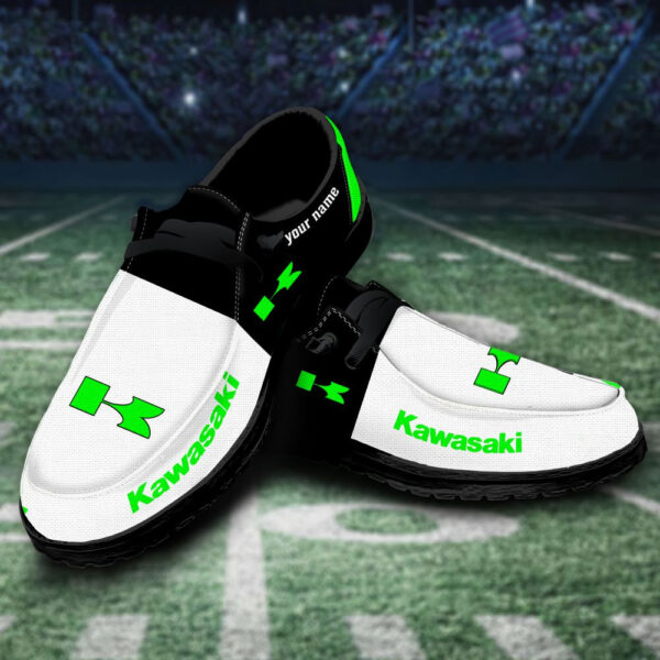 Tubopro Kawasaki Personalized Hey Dude Shoes For Men And Women - Image 4