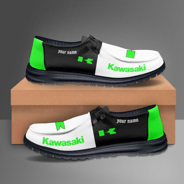 Tubopro Kawasaki Personalized Hey Dude Shoes For Men And Women - Image 5