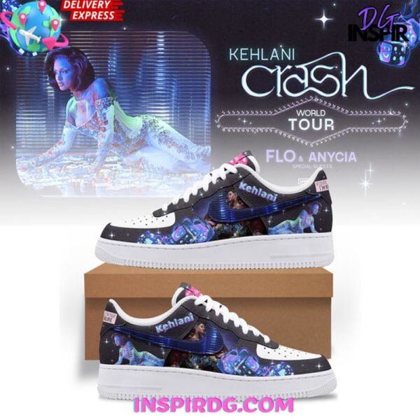 Tubopro Kehlani Crash World Tour Air Low-Top Sneakers Shoes For Men And Women