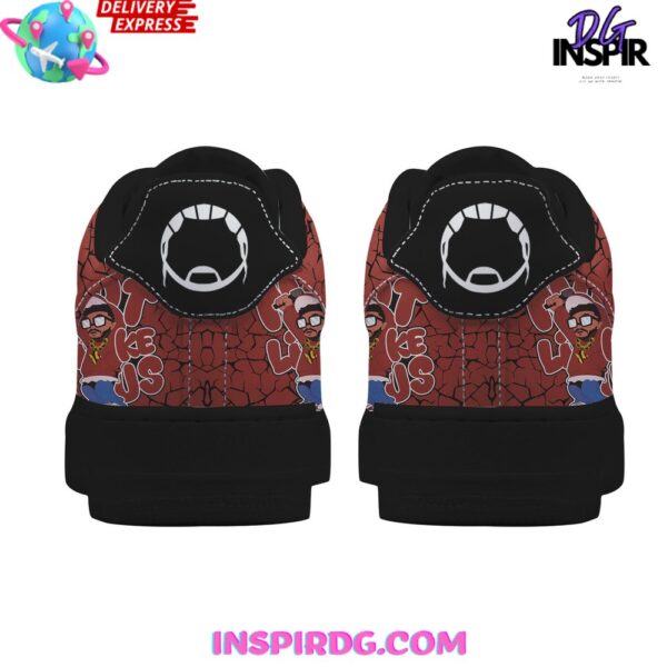Tubopro Kendrick Lamar Air Low-Top Sneakers Shoes For Men And Women - Image 4