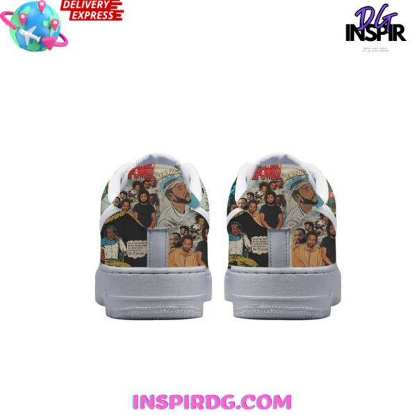 Tubopro Kendrick Lamar Air Low-Top Sneakers Shoes For Men And Women - Image 2