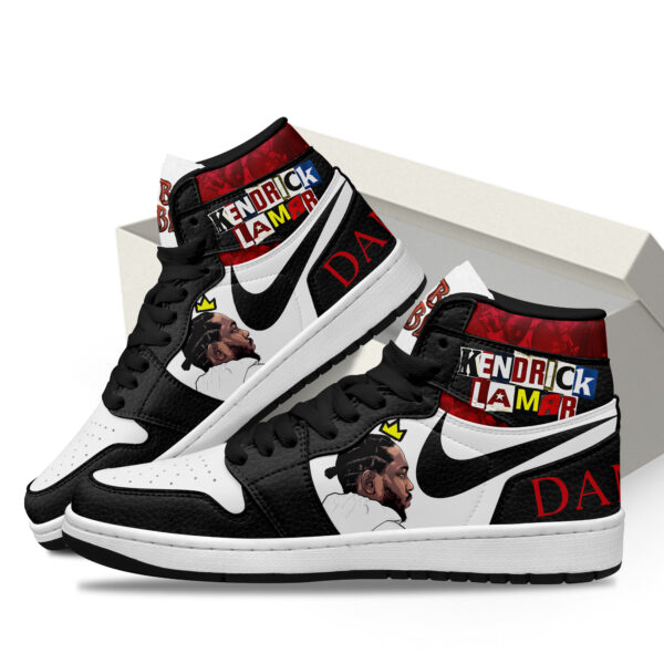 Tubopro Kendrick Lamar AJ1 High Sneakers Shoes For Men And Women - Image 3