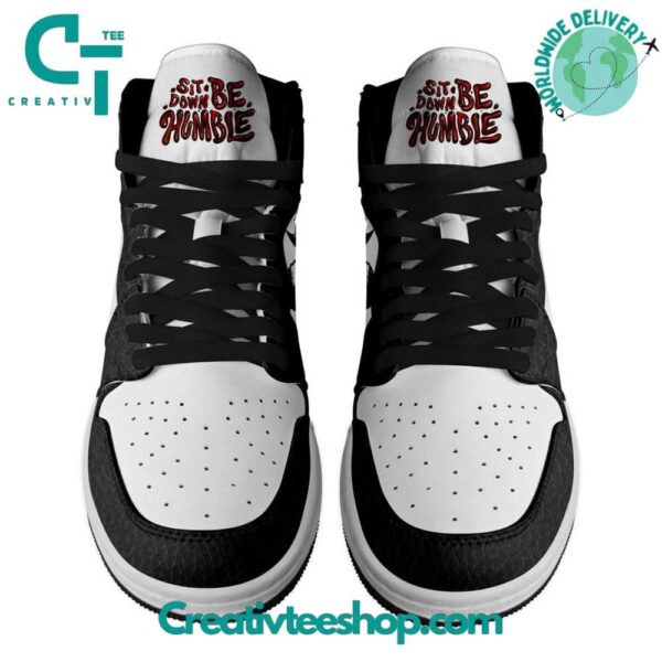Tubopro Kendrick Lamar Damn AJ1 High Sneakers Shoes For Men And Women - Image 2