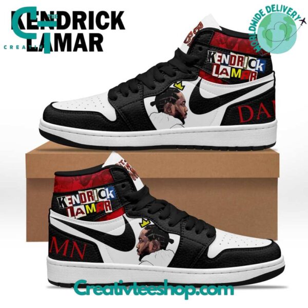Tubopro Kendrick Lamar Damn AJ1 High Sneakers Shoes For Men And Women