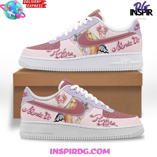 Tubopro Kenia OS Pink Aura Air Low-Top Sneakers Shoes For Men And Women - Image 2
