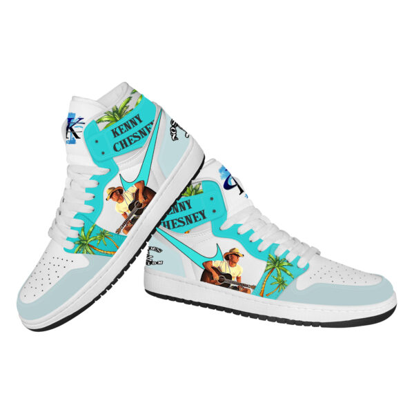 Tubopro Kenny Chesney AJ1 High Sneakers Shoes For Men And Women - Image 3