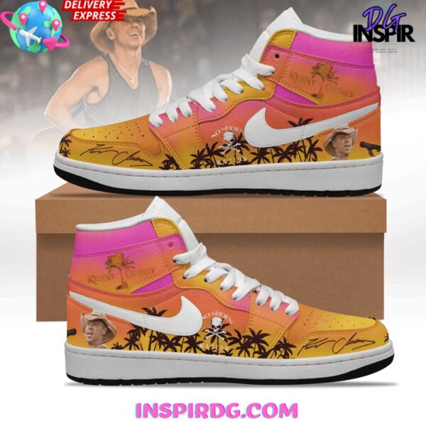 Tubopro Kenny Chesney AJ1 High Sneakers Shoes For Men And Women